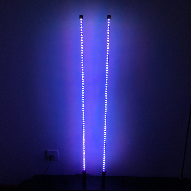 4ft Solid color LED lighted whips